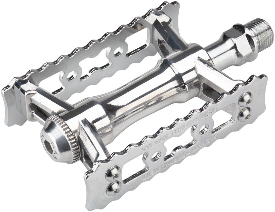 MKS Sylvan Touring Next Pedals - Platform Aluminum 9/16" Silver Pedals MKS   