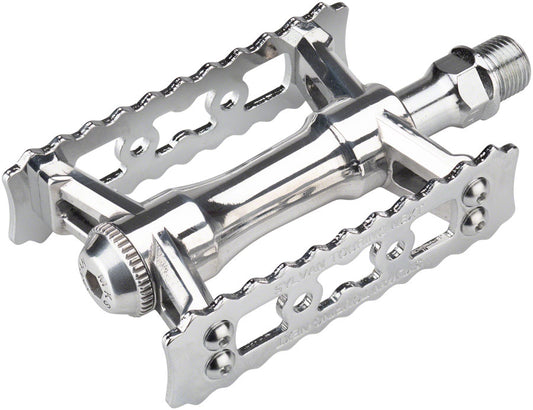 MKS Sylvan Touring Next Pedals - Platform Aluminum 9/16" Silver Pedals MKS   