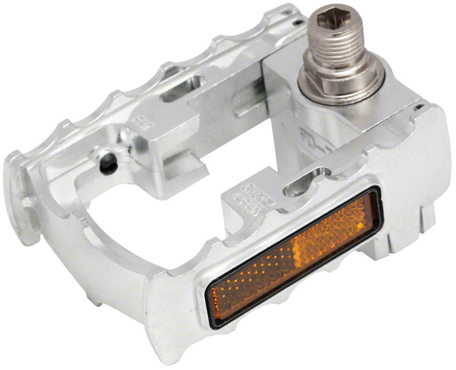 MKS FD-7 Pedals - Folding  Aluminum 9/16" Silver Pedals MKS   