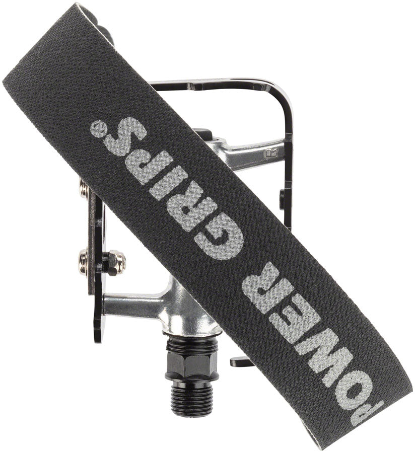 Power Grips High Performance Pedal Kit - Aluminum 9/16" Black XL Pedals Power Grips   