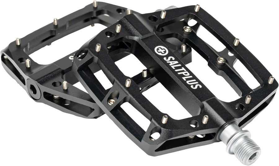 Salt Plus HQ Alloy Pedal - Platform Alloy 9/16" Black Pedals Salt   
