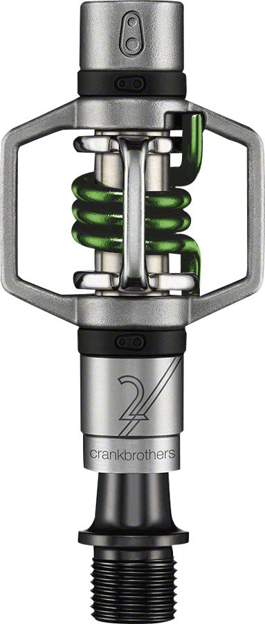 Crank Brothers Egg Beater 2 Pedals - Dual Sided Clipless 9/16" Green Pedals Crank Brothers   