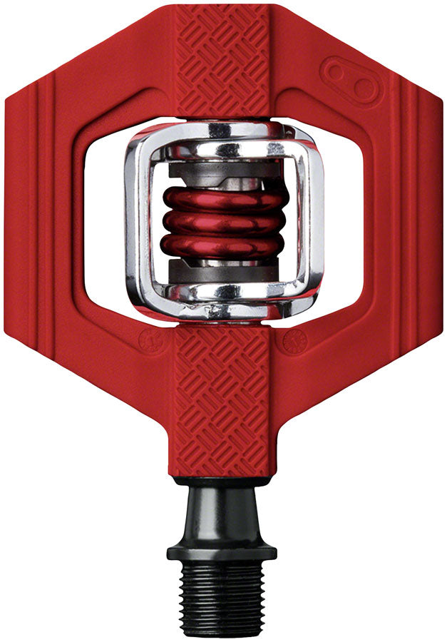 Crank Brothers Candy 1 Pedals - Dual Sided Clipless Platform Composite 9/16" Red Pedals Crank Brothers   