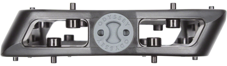 Odyssey Grandstand V2 Pedals - Platform Aluminum 9/16" Black Pedals Odyssey   