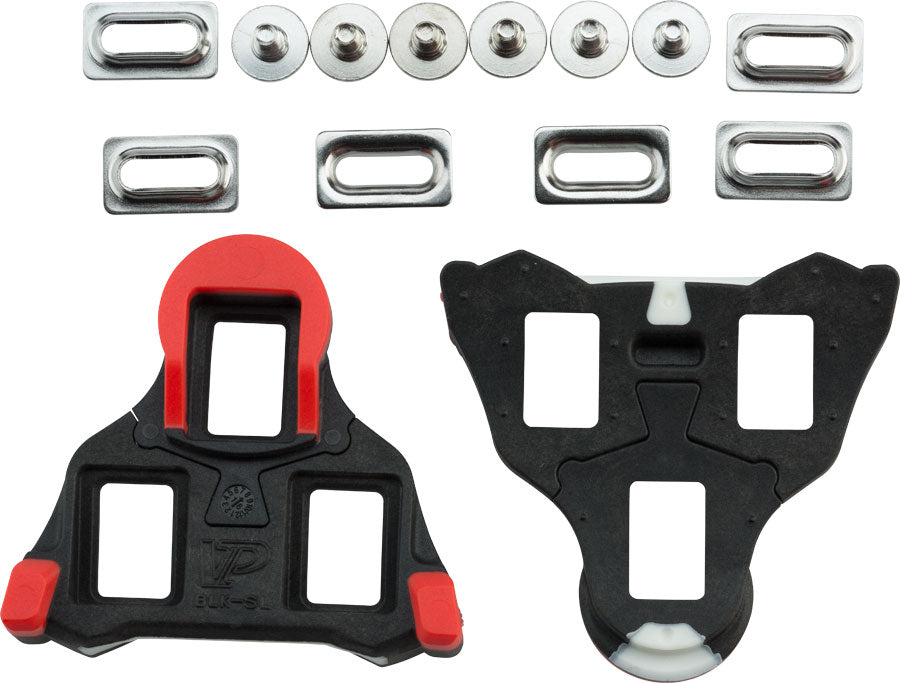 spd pedal float VP SL Road Cleat 0 Degree Float Black/Red