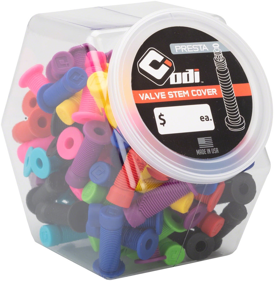 ODI Presta Valve Stem Caps Candy Jar Tubeless Valves ODI   