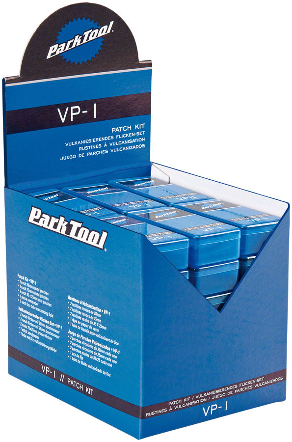 Park Tool Vulcanizing Patch Kit: Display Box with 36 Individual Kits -  J61829