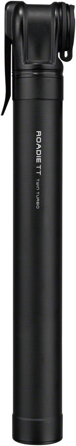 Topeak Roadie TT Mini Pump - 160psi Twin Turbo 195mm Black Frame Pump Topeak   
