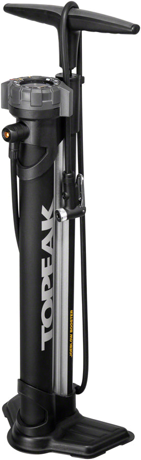 Topeak JoeBlow Booster Floor Pump - 160psi / 11bar SmartHead DX3 Black/Gray Floor Pumps Topeak   