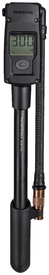 Topeak Pocket Shock Digital Shock Pump - 300psi Shocks Pumps Topeak   