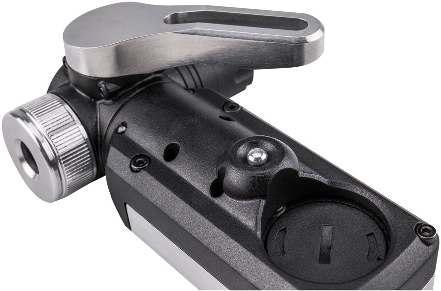 Topeak Shuttle Gauge Digital: Black/Silver Pressure Gauge Topeak   