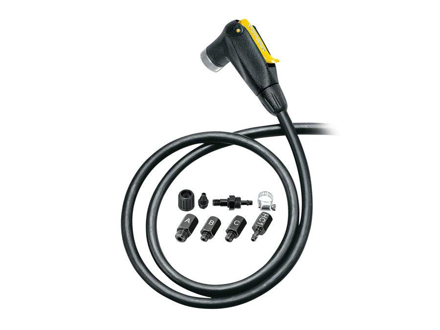 Topeak SmartHead Presta/Schrader Valve Upgrade 38" Hose Retrofits Most Pumps Pump Parts Topeak   
