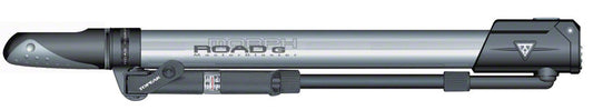 Topeak Road Morph Mini Pump with Gauge - 140psi Silver/Black Frame Pump Topeak   