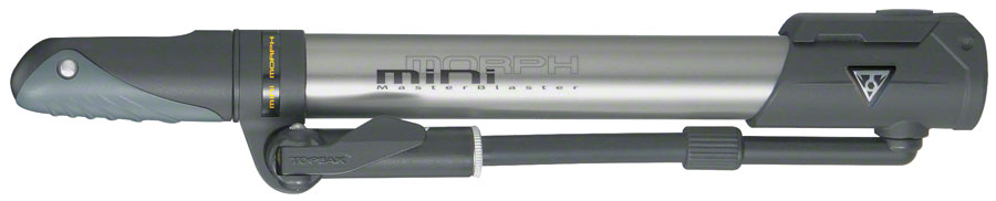 Topeak Mini Morph Mini Pump - 160psi Silver/Black Frame Pump Topeak   