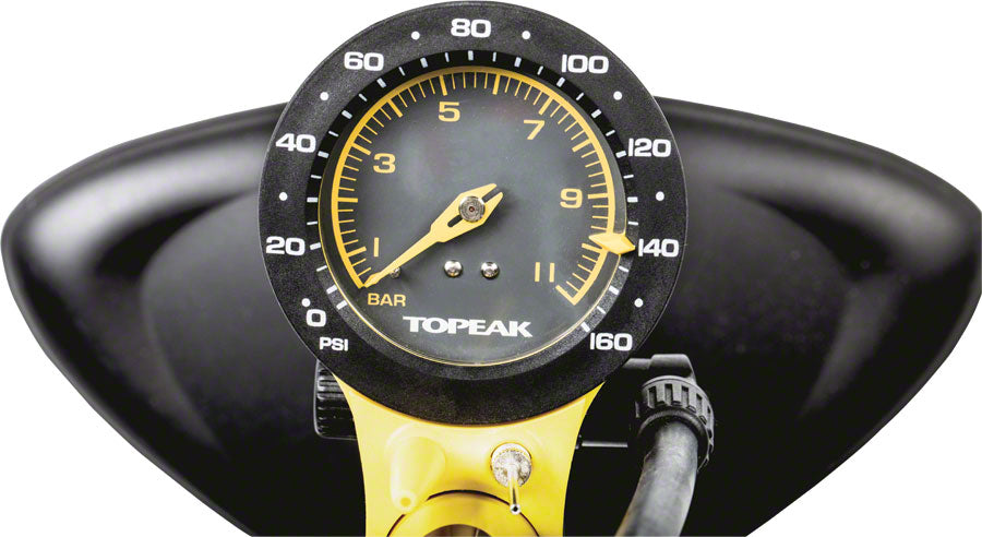 Topeak JoeBlow Sport III Floor Pump Yellow Floor Pumps Topeak   