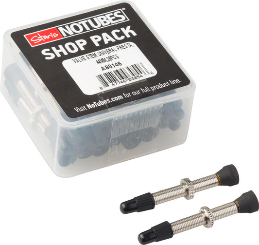 Stans NoTubes Brass Valve Stems - 44mm 25-pack Tubeless Valves Stans No Tubes   
