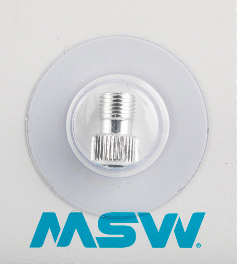 MSW Presta Valve Adapter - Card of 12 Valve Caps & Parts MSW   