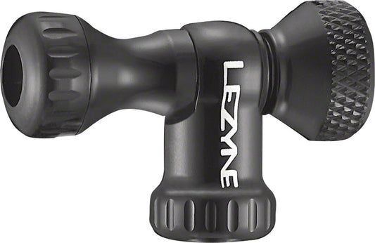 Lezyne Control Drive Co2 Slip fit head only Black CO2 Inflators/Cartridges Lezyne   