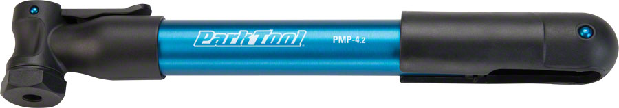 Park Tool PMP-4.2 Mini Pump Blue Frame Pump Park Tool   