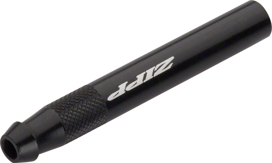 Zipp Valve Extender - 48mm 60/404 1 Piece Threaded Presta Valve BLK Valve Extender Zipp Speed Weaponry   