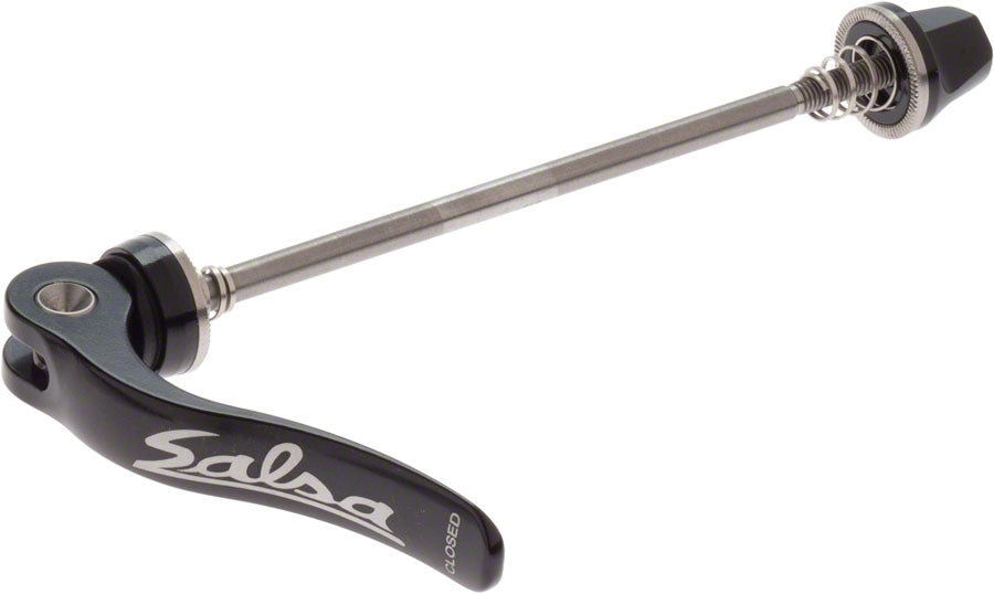 Salsa Front Titanium Flip-Off Skewer Black Axles & Axle Parts Salsa   