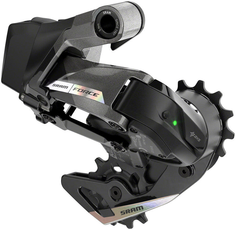 SRAM Force AXS eTap Rear Derailleur - 12-Speed Medium Cage 36t Max Battery Not Included Iridescent Gray D2 Rear Derailleurs SRAM   