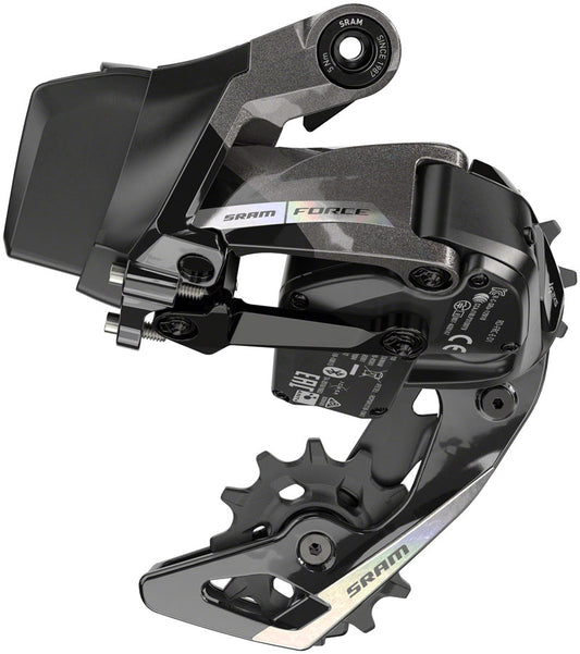 SRAM Force AXS eTap Rear Derailleur - 12-Speed Medium Cage 36t Max Battery Not Included Iridescent Gray D2 Rear Derailleurs SRAM   