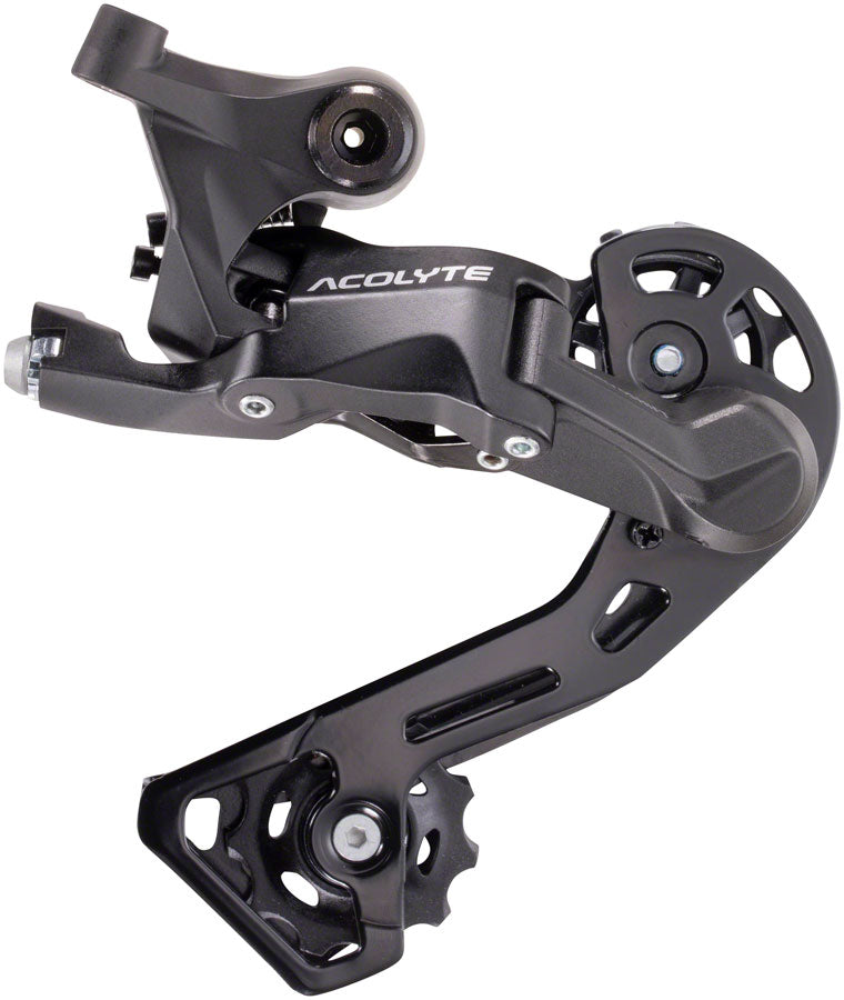 microSHIFT Acolyte Rear Derailleur - 8 Speed Medium Cage Black Rear Derailleurs microSHIFT   