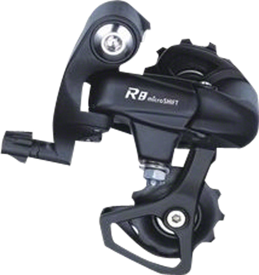 microSHIFT R8 Rear Derailleur - 89 Speed Short Cage Black Rear Derailleurs microSHIFT   