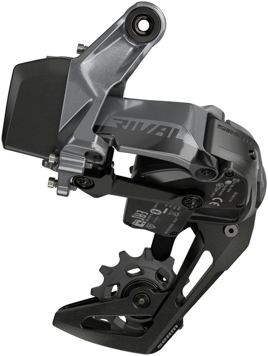 SRAM Rival XPLR eTap AXS Rear Derailleur - 12-Speed 44t Max Black D1 Rear Derailleurs SRAM   