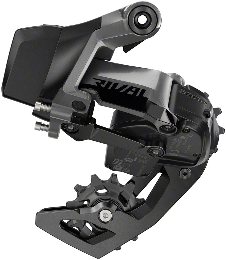 SRAM Rival eTap AXS Rear Derailleur - 12-Speed Medium Cage Black D1 Rear Derailleurs SRAM   
