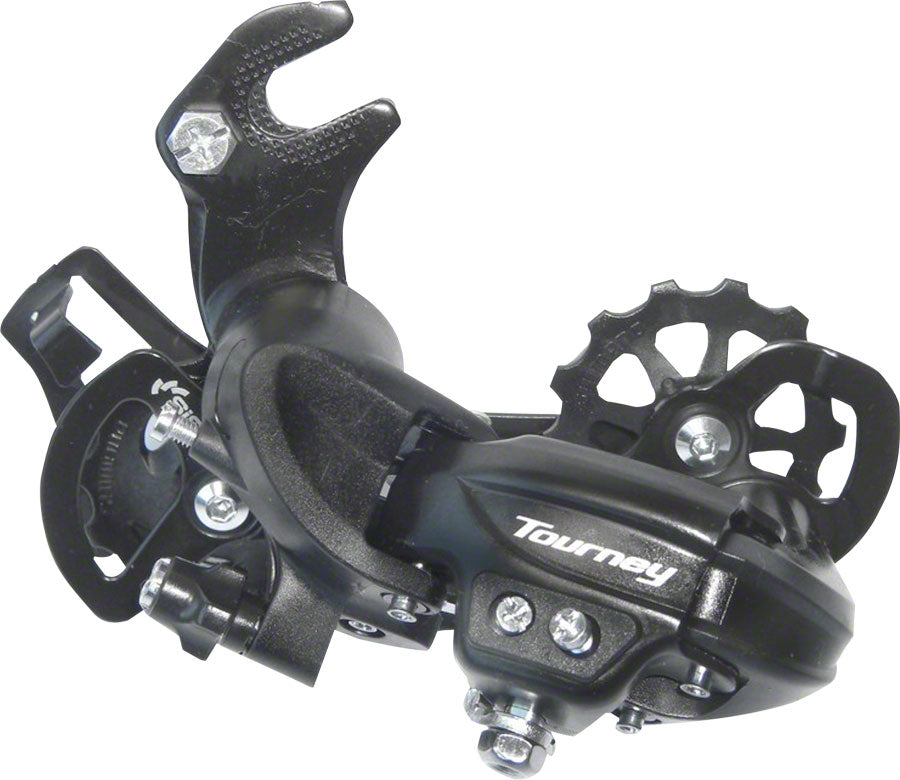 Shimano Tourney RD-TY300-SGS Rear Derailleur - 67 Speed Long Cage BLK Dropout Claw Hanger Rear Derailleurs Shimano   