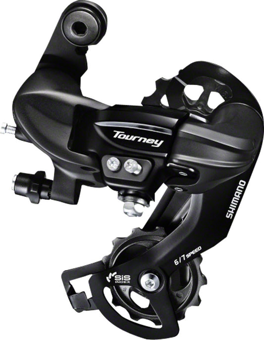 Shimano Tourney RD-TY300-SGS Rear Derailleur - 67 Speed Long Cage BLK Shimano Rear Direct Mount Rear Derailleurs Shimano   