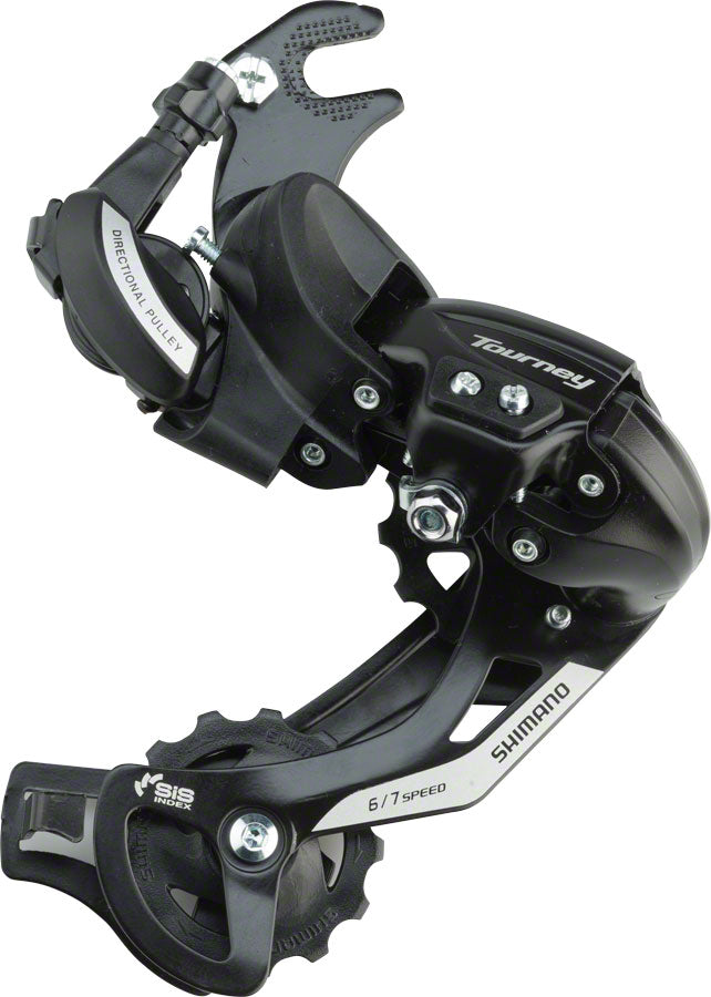 Shimano Tourney RD-TY500-SGS Rear Derailleur - 67 Speed Long Cage BLK Dropout Claw Hanger Rear Derailleurs Shimano   