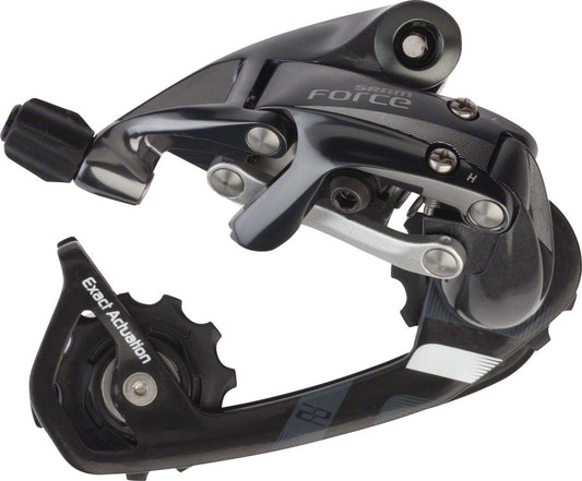 SRAM Force 22 WiFli Rear Derailleur - 11 Speed Medium Cage Black Rear Derailleurs SRAM   