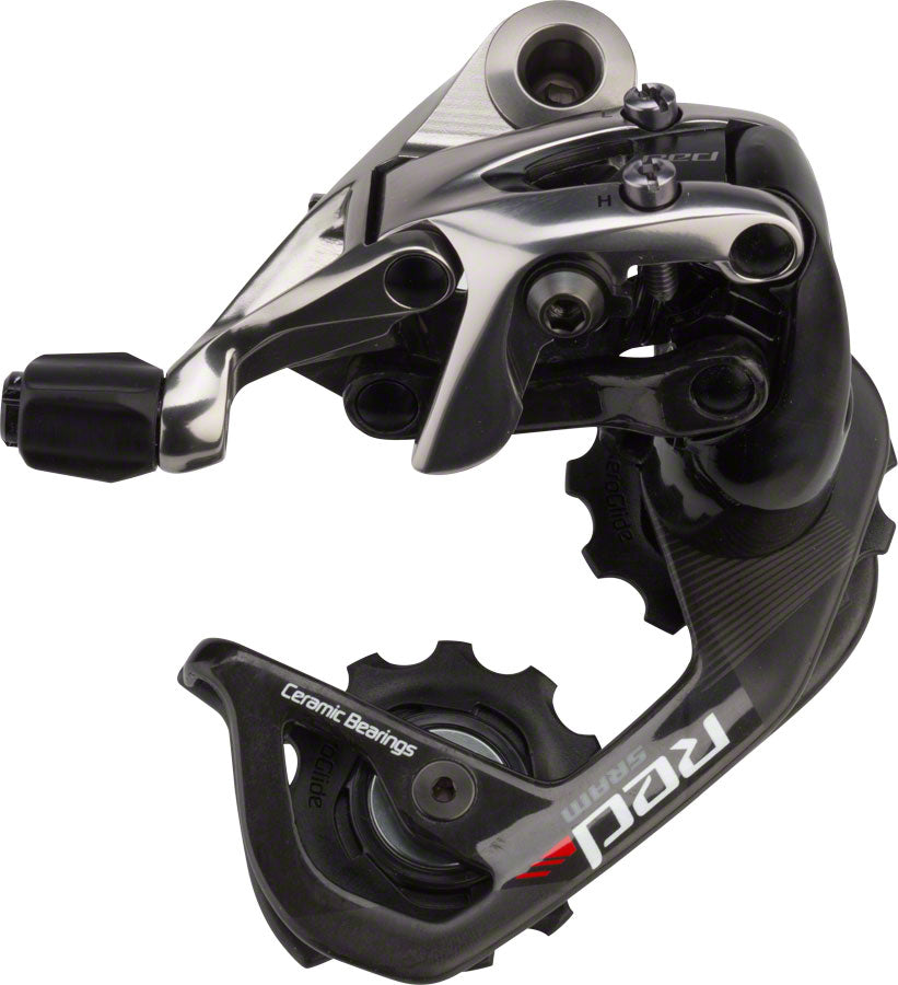 SRAM Red Rear Derailleur - 11 Speed Short Cage Black Rear Derailleurs SRAM   