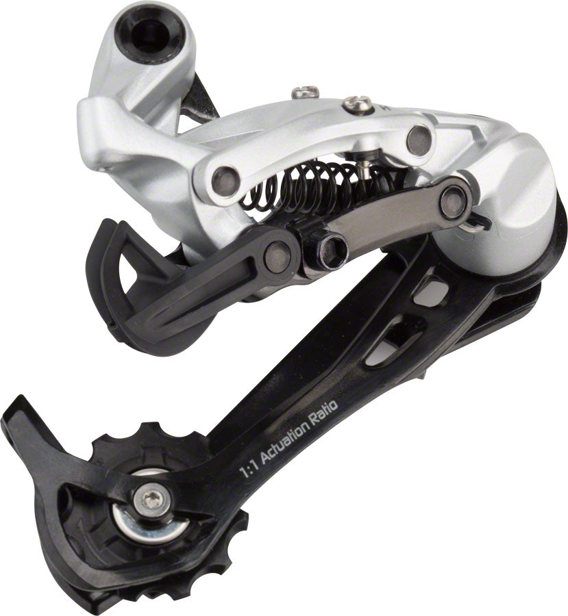 SRAM X5 Rear Derailleur - 9 Speed Long Cage Silver Rear Derailleurs SRAM   