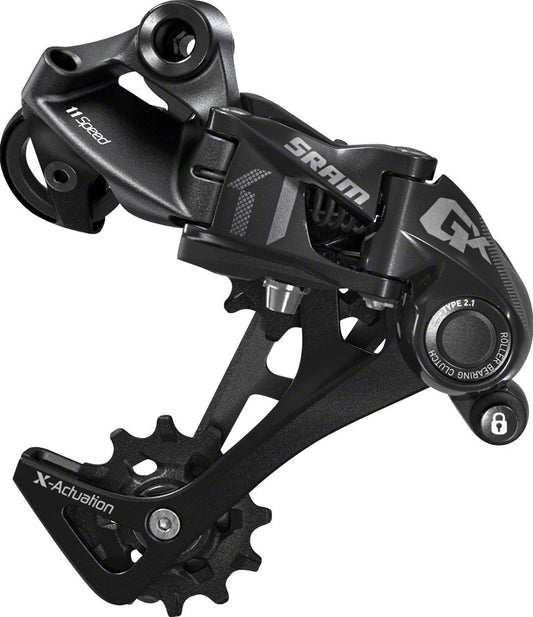 SRAM GX Rear Derailleur - 11 Speed Long Cage Black 1x With Clutch Rear Derailleurs SRAM   