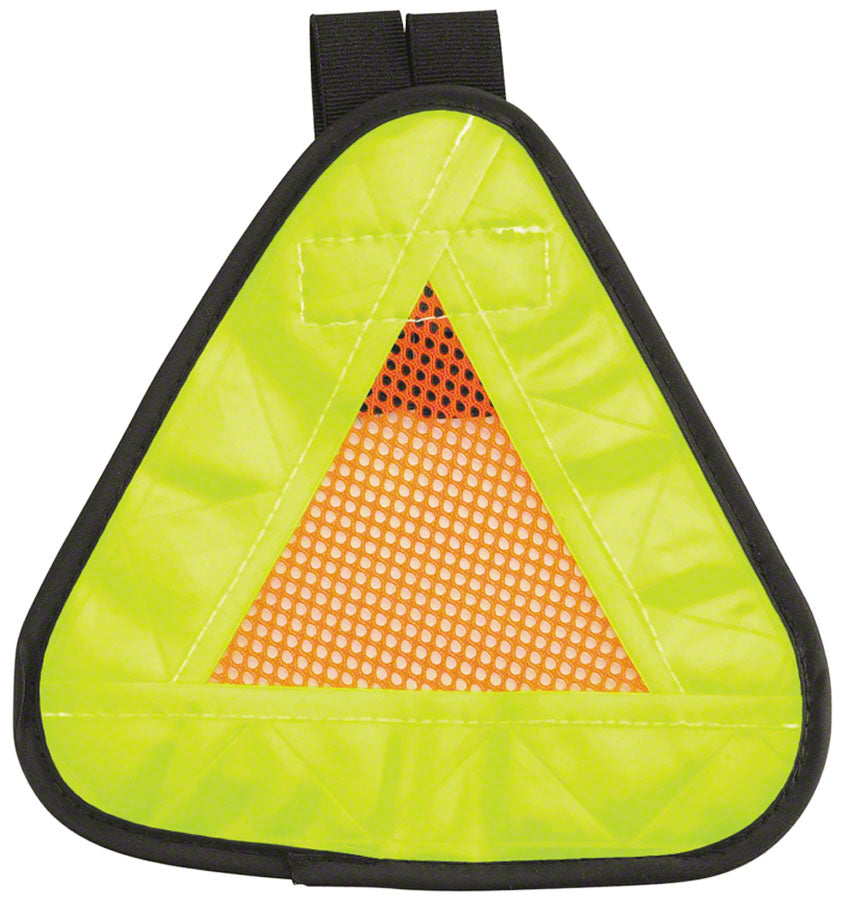 Aardvark Reflective Triangle Yield Symbol 7x7" with Velcro Strap Reflector Aardvark   