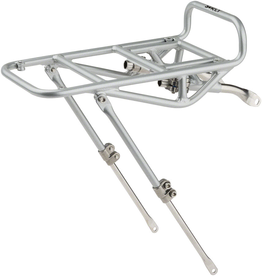 Surly 8-Pack Rack Front Rack - Steel Silver Front Mount Rack Surly   