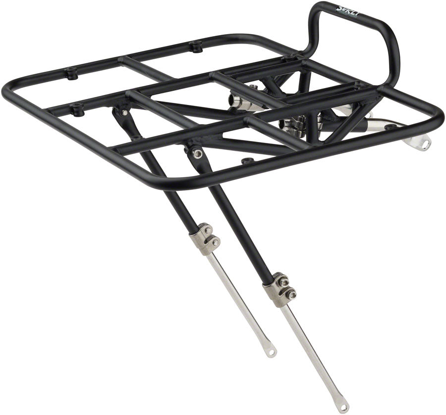 Surly 24-Pack Rack Front Rack - Steel Black Front Mount Rack Surly   
