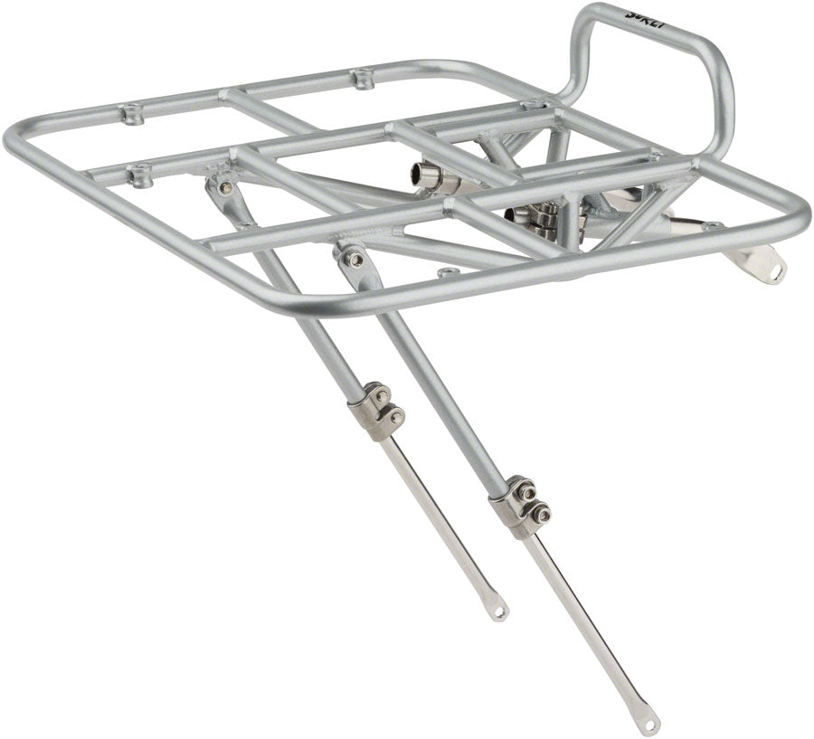 Surly 24-Pack Rack Front Rack - Steel Silver Front Mount Rack Surly   