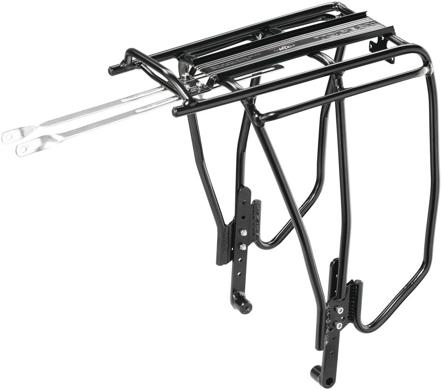 Topeak Uni Super Tourist Fat Disc Rear Rack - Fits 24-26" Fat Tires  MTX 2.0 BLK Rear Mount Rack Topeak   