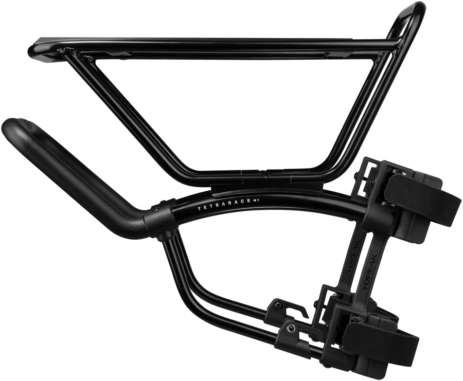 Topeak TetraRack M1 Front Rack for MTB - Fork Blade Strap Mount Black Front Mount Rack Topeak   