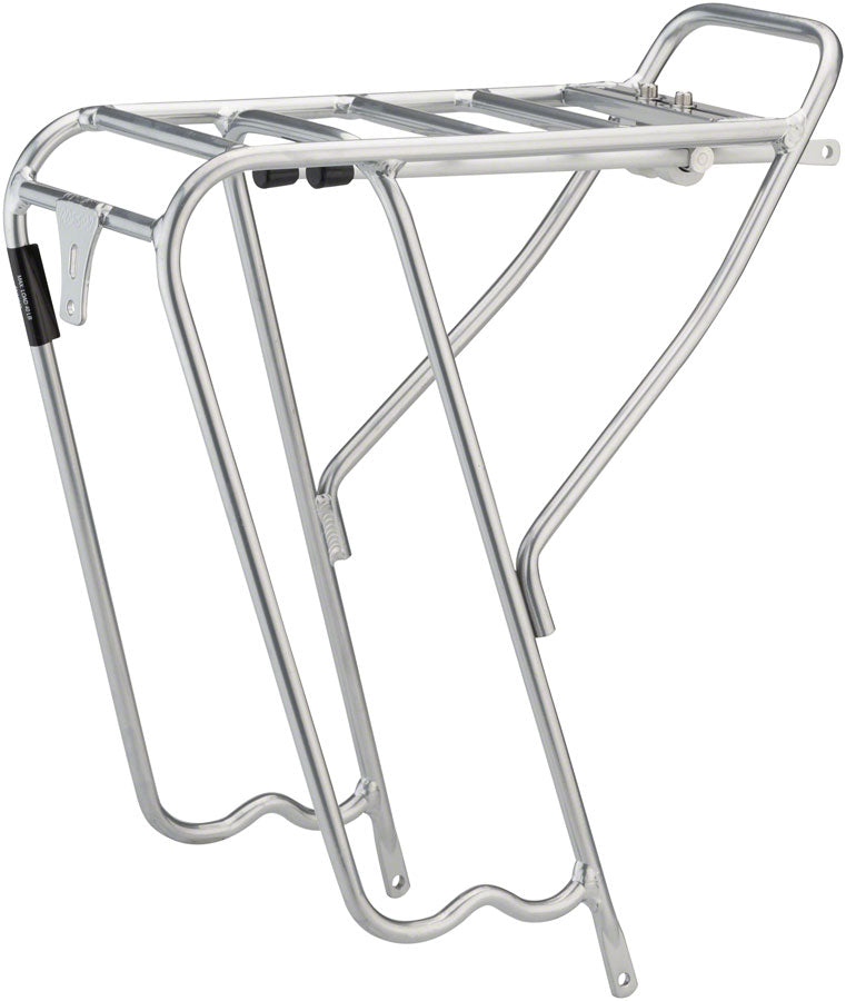MSW RCR-200 Pork Chop Rear Rack 700c Silver Rear Mount Rack MSW   
