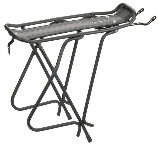 Axiom Journey Tubular Rear Rack: Alloy~ Black Rear Mount Rack Axiom   