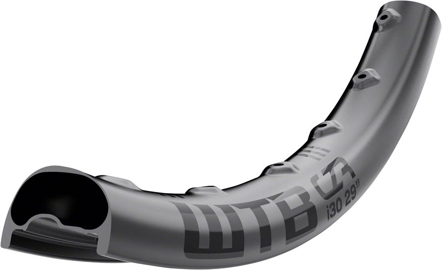 WTB CZR i30 Rim - 29" TCS Tubeless Disc Black 32H Rims WTB   