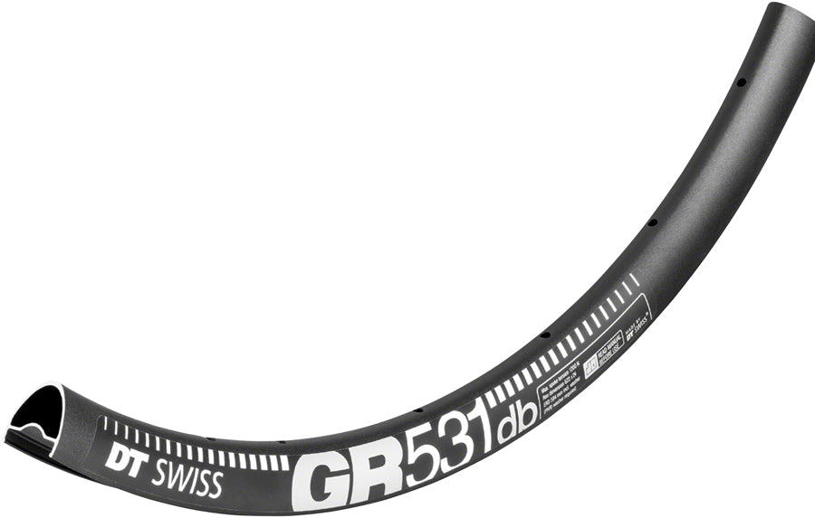 DT Swiss GR 531 Rim - 700 Disc 24h Black Rims DT Swiss   