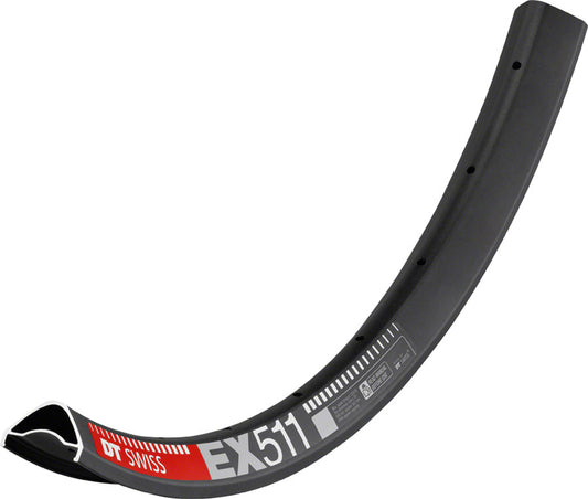 DT Swiss EX 511 Rim - 29" Disc Black 32H Rims DT Swiss   