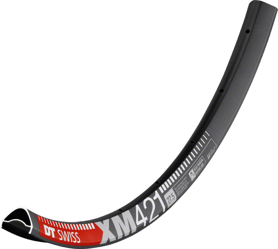 DT Swiss XM 421 Rim - 27.5" Disc Black 28H Rims DT Swiss   